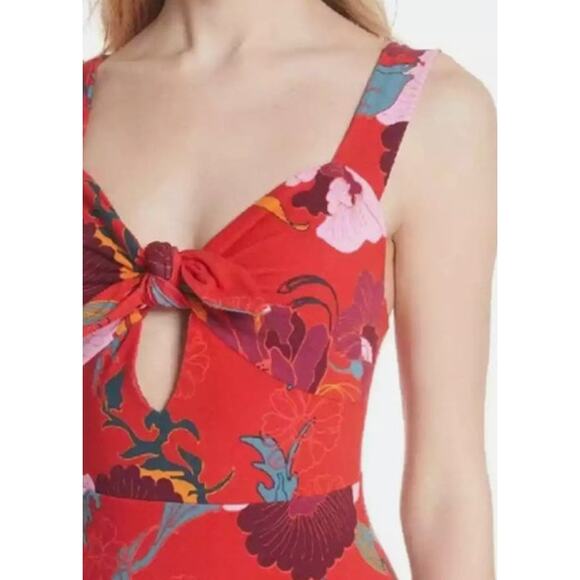 Free People Sweet Cherry Mini Dress in Red size XS - Picture 3 of 5